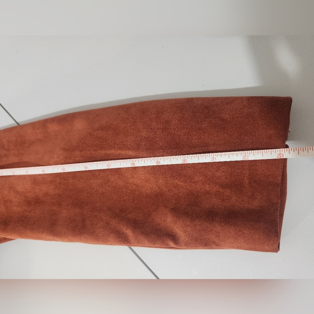 Women's Rust Jacket With Silver Buttons, Size 3x - image 8